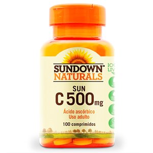 Vitamina C - Sun C 500Mg Sundown 100 Comprimidos 
