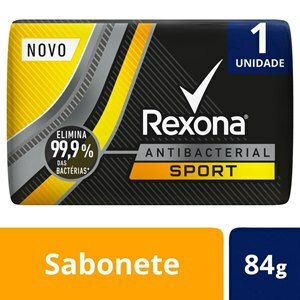Sabonete Em Barra Antibacteriano Rexona Men Sport 84G 