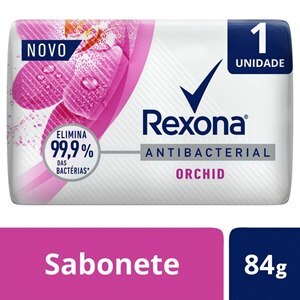 Sabonete Em Barra Antibacteriano Rexona Água De Rosas Elimina 99% Das Bactérias 84G