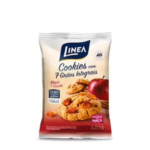 Cookie Linea Maçã Com Canela 120G
