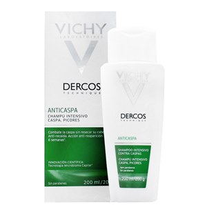 Shampoo Dercos Vichy Anticaspa Intensivo 200Ml 