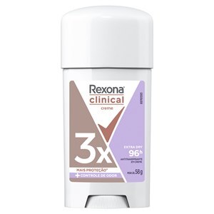 DESODORANTE REXONA CLINICAL EXTRA DRY 58G