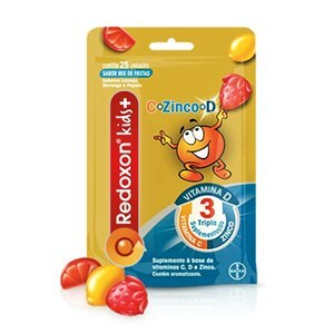 Redoxon Kids Vitamina C + Vitamina D + Zinco Sabor Mix De Frutas 25 Unidades