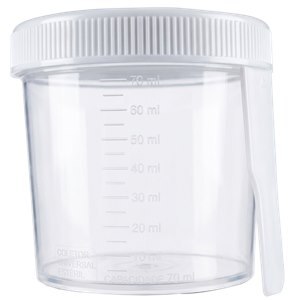 Coletor Universal 70ml + Espátula 