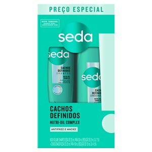 Kit Seda Cachos Definidos Shampoo 300ml + Condicionador 190ml