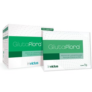 L-Glutamina - Glutaflora 10 Sachês 5G