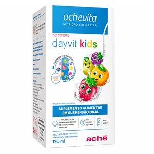 Suplemento Alimentar Dayvit Kids Sabor Tutti-Frutti 120Ml