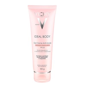 Ideal Body Pescoço Colo E Mãos Fps 20 Vichy Gel Creme Anti-Idade 100G
