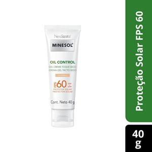 Protetor Solar Neostrata Minesol Oil Control Tinted Gel Creme Universal Fps60 40G