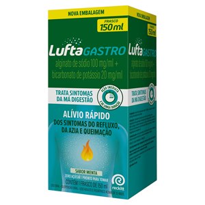 Luftagastro Sabor Menta Suspensão Oral 150Ml