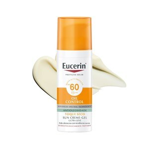 Protetor Solar Eucerin Oil Control Toque Seco Facial Fps 60 Creme Gel 50Ml