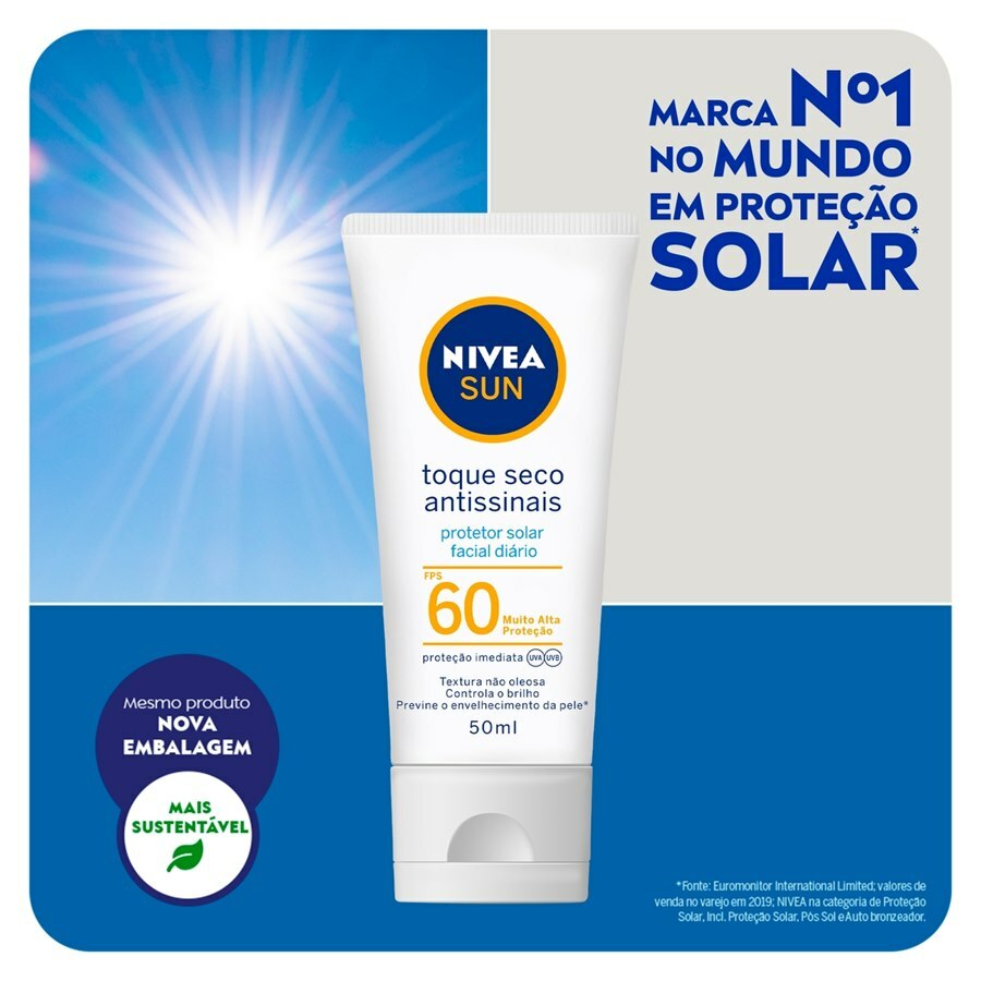Kit Protetor Solar Nivea Sun Protect FPS50 200ml + Protetor Solar FPS70  40ml - Drogaria Sao Paulo