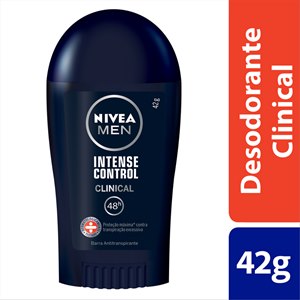 Desodorante Barra Nivea Men Clinical Intense Control 42G