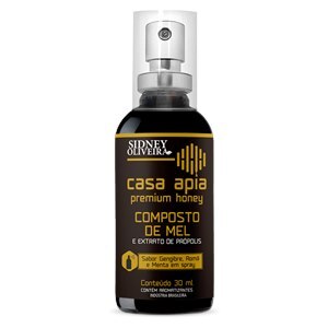 Própolis Gengibre, Romã E Menta Casa Apia Spray 30Ml