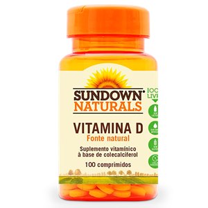 Vitamina D3 400Ui Sundown 100 Comprimidos 