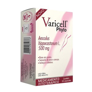 Varicell Phyto 500Mg 20 Cápsulas