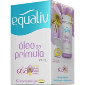 Óleo De Prímula Equaliv 60 Cápsulas