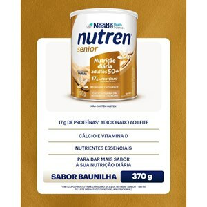 Nutren Senior Sabor Baunilha 370g 