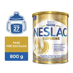 Composto Lácteo Neslac Supreme 800G 