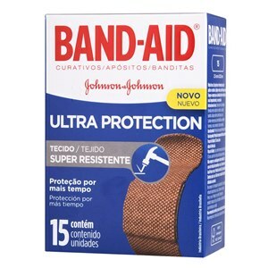 Curativo Band Aid Ultra Protection 15 Unidades