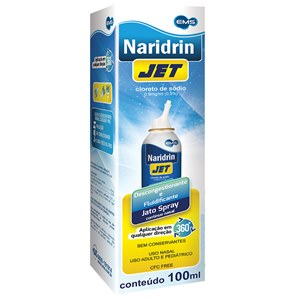 Cloreto De Sódio - Naridrin Jet 0,9% 100Ml