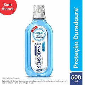 Enxaguatório Bucal Sensodyne Coolmint 500Ml