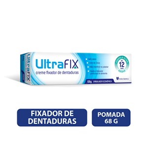 Fixador Ultrafix Sem Sabor Creme 68G