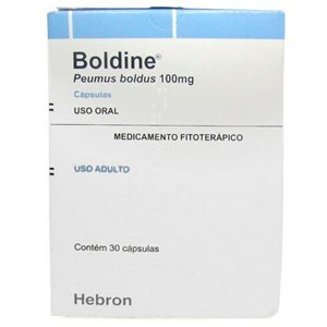 BOLDINE 100MG 30 CÁPSULAS