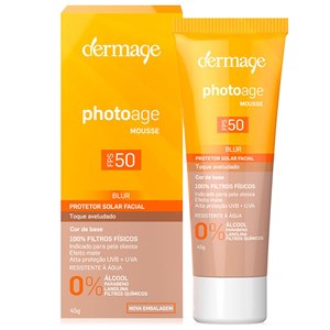 Protetor Solar Photoage Mousse Com Cor Média Fps50 45G 