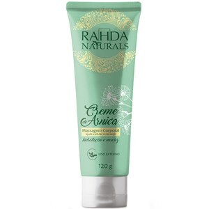 Creme Para Massagem Corporal Rahda Naturals Arnica 120G