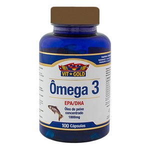 Ômega 3 Vitgold 1000Mg 100 Cápsulas + 40 Cápsulas Grátis
