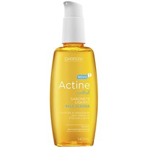 Darrow Actine Control Gel De Limpeza Para Peles Mistas A Oleosas 140G