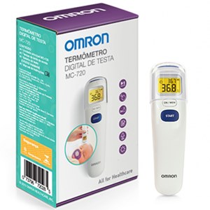 Termômetro Digital De Testa Omron - Modelo Mc 720