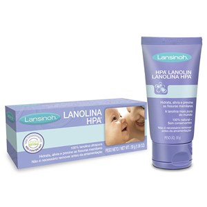 Pomada Para Mamilos Lansinoh Hpa Lanolina 100% Natural 30G
