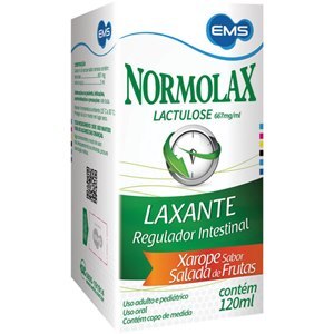 Lactulose - Normolax Xarope Sabor Salada De Frutas 120Ml
