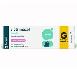 Clotrimazol 10Mg/G Creme 20G - Germed Genérico (Canesten)
