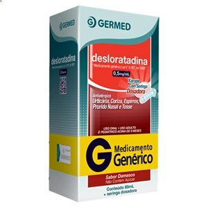DESLORATADINA XAROPE 60ML - GERMED - GENÉRICO