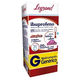 Ibuprofeno 100Mg/Ml Gotas 20Ml - Legrand - Genérico