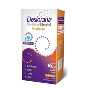 Desloratadina - Deslorana Xarope 100Ml