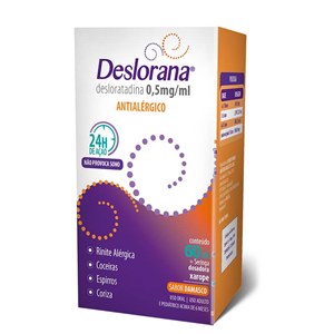 Desloratadina - Deslorana Xarope 60Ml