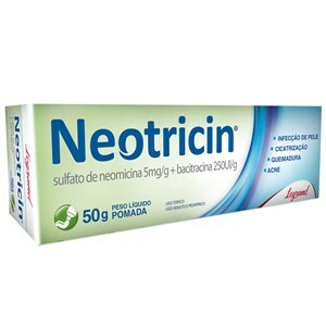 NEOMICINA + BACITRACINA - NEOTRICIN POMADA 50G