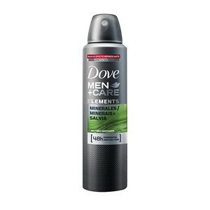 Desodorante Aerossol Dove Men Care Elements Mineral E Sálvia 150Ml