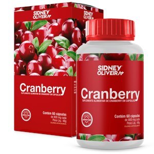 Cranberry 60 Cápsulas Sidney Oliveira