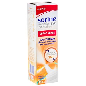 Cloreto De Sódio - Sorine Jet 0,9% Ssc Jato Contínuo 100Ml