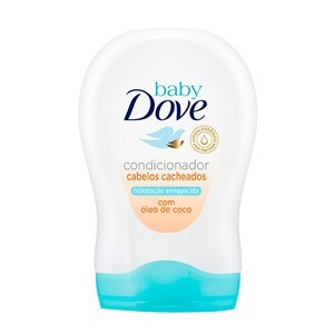 Condicionador Dove Baby Hidratação Enriquecida Cabelos Cacheados 200Ml