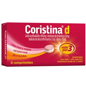 Coristina D 8 Comprimidos