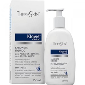 Klaviê Clinical Sabonete Líquido Theraskin 150Ml