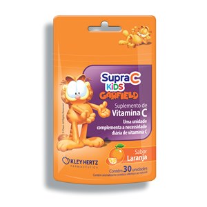 Supravit C Kids Sabor Laranja 30 Unidades