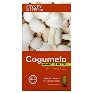 Cogumelo Sidney Oliveira 60 Cápsulas