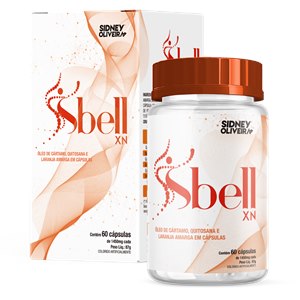 Sbell Xn Óleo De Cártamo + Quitosana  E Laranja Amarga 60 Cápsulas Sidney Oliveira 